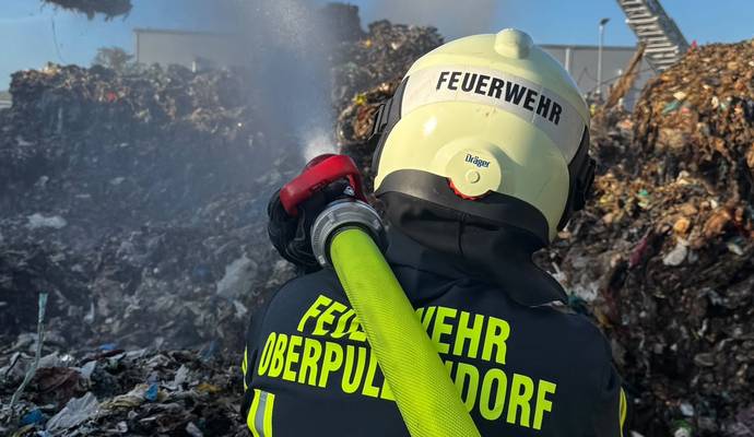 Erneuter Brandeinsatz bei der UDB in Mitterpullendorf